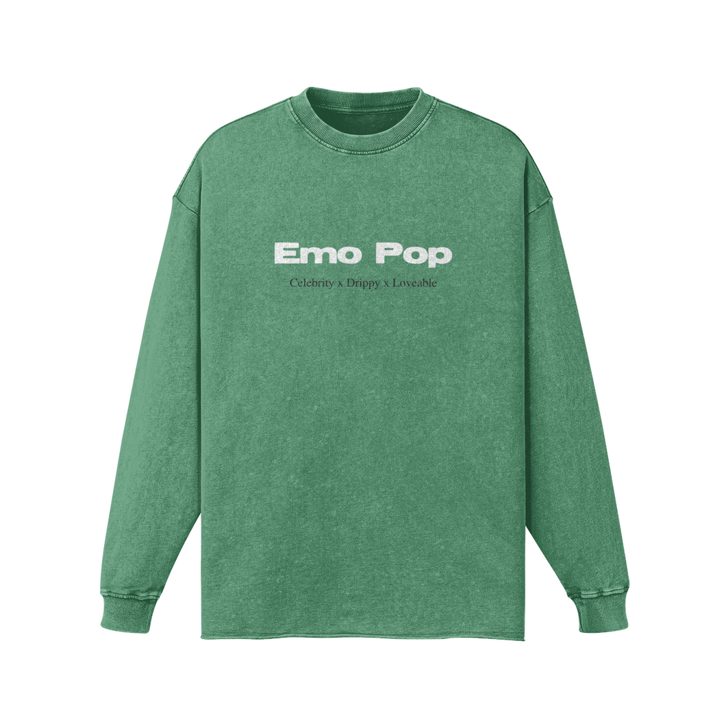 S.O.T.W.U.A. x Emo Pop Hits Only Celebrity x Drippy x Loveable Avocado Longsleeve Snow Wash T-Shirt